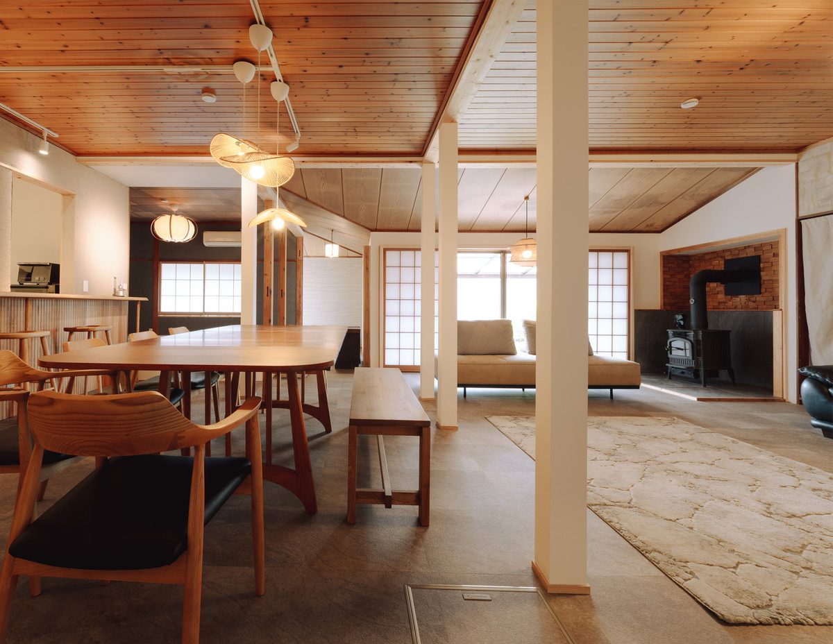 福岡・宗像市に「THE 離泊 Residence 赤間 Fukuoka」プレオープン｜茶室×バーカウンターの古民家宿
